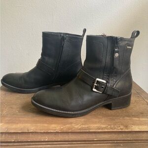 GEOX Amphibiox Size 7 Leather Womens Ankle Boots
